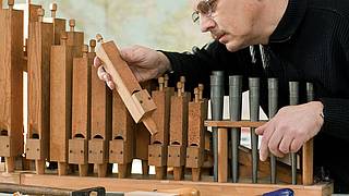 Traditional organ building