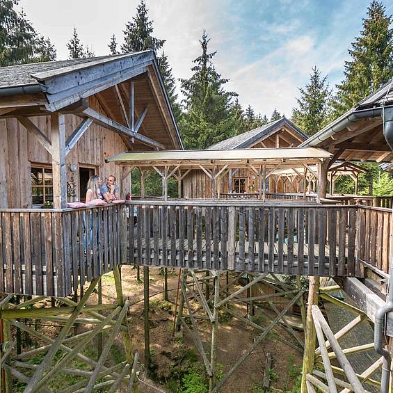 Donau(T)Raum Baumhotel (c) Baumkronenweg Kopfing, Oberösterreich Donau(T)Raum Baumhotel (c) Baumkronenweg Kopfing, Oberösterreich