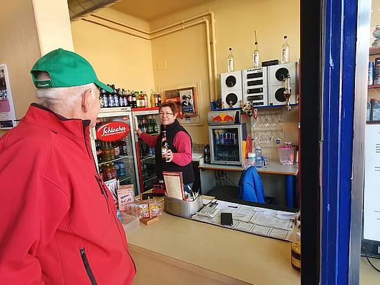 Grocery store with a gas station in East Styria